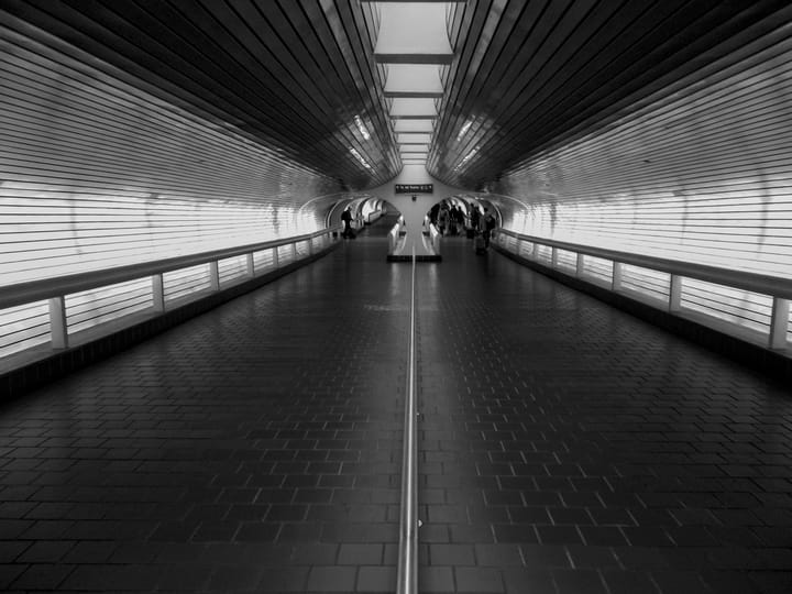 Tunnel at New Haven Station